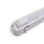 Noxion LED Allmänbruksarmatur Vattentät Armatur Poseidon V2.0 incl. 1x Noxion LED Rör T8 Standard Output 19W 2300lm - 830 Varm Vit | 150cm