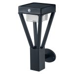 Ledvance LED Vägglampa Utomhus Endura Stil Svart 6W 550lm - 830 Varm Vit | IP44 - Rörelse- och Ljussensor