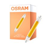 Osram LED Slim Line R7S LED R7S 118mm Klar 8W 806lm - 840 Kallvit | Ersättare 60W