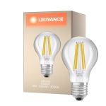 Ledvance Classic LED E27 Päron Filament Klar 5W 1055lm - 830 - Varm Vit | Ersättare 75W