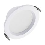 Ledvance LED Downlight Comfort Opal Aluminium Vit 13W 1430lm 180D - 930-940 CCT | 116mm - Utskärning   100mm - IP44 - Bästa Färgåtergivning - Zigbee Dimbar 
