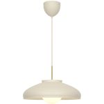 DFTP by Nordlux Latif Pendellampa Metall och Glas Beige | 400mm - Passande för E14
