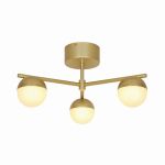 Nordlux Contina Taklampa Metall Mässing | Passande för 3x G9
