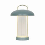 Nordlux Bordslampa Mirano Metall och Glas Grön 3W 150lm - 830 Varm Vit | 3-Stegs Dimbar