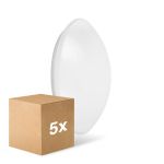 Flerpack 5x Ledvance Surface Cirkulär 350 18W 830 1440lm Vit IP44 | Varm Vit