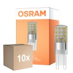 Flerpack 10x Osram Parathom LED Pin G9 2.6W 320lm - 827 Extra Varm Vit | Ersättare 30W