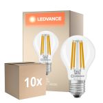 Flerpack 10x Ledvance Classic LED E27 Päron Filament Klar 11W 1521lm - 840 Kallvit| Ersättare 100W