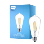 Philips Corepro LED Lampa E27 Edison Filament Klar 7W 806lm - 827 Extra Varm Vit | Ersättare 60W