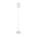 Eglo Golvlampa Scordiano-L Solar Stål Vit 2W 220lm - 830-840-865 CCT | IP44 - USB-C