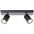 Brilliant Jello Taklampa Metall Matt Svart 9W 690lm - 830 Varm Vit | Inkl. 2x GU10