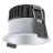 Ledvance LED Spot Mörklight Aluminium Silver 8W 680lm 36D - 930 Varm Vit | Utskärning   68mm - IP44 - Bästa färgåtergivning - Dimbar