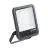 Ledvance LED Strålkastare Aluminium Svart 100W 14000lm 100D - 830 Varm Vit | IP66 - Symmetrisk