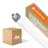 Flerpack 4x Ledvance LED Allmänbruksarmatur Vattentät Fukttät Slimvalue 50W 5500lm - 840 Kallvit | 150cm 