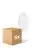 Flerpack 5x Ledvance Surface Cirkulär 250 13W 840 960lm Vit IP44 | Sensor - Kallvit
