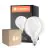 Flerpack 6x Ledvance LED Classic E27 Globe Matt 11W 1521lm - 827 Extra Varm Vit | Dimbar - Ersättare 100W