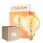 Flerpack 4x Osram Vintage 1906 LED E27 Globe Filament Goud 125mm 4W 300lm - 820 Zeer Warm Wit | Dimbaar - Vervangt 28W