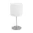 Eglo Bordslampa Pasteri Stål Satin Nickel | IP20 - Passande för 1x E14 