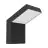 Eglo Vägglampa Grottazzolina Aluminium Svart 10W 1280lm - 830 Varm Vit | IP65