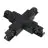 3-Fasskena X-anslutning V - Svart