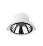 Noxion LED Downlight Apollo 20W 2300lm 60D - 830 Varm Vit | 220mm - Utskärning   200mm - Alu Reflektor - UGR <19