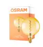 Osram Vintage 1906 LED E27 Globe Filament Guld 200mm 5W 300lm - 820 Extra Varm Vit | Dimbar - Ersättare 40W