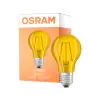 Osram LED Star Classic Decor E27 Päron Filament Matt 2.5W 235lm - Gul | Ersättare 23W