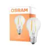Osram Classic LED E27 Päron Filament Klar 7W 806lm - 827 Extra Varm Vit | 3 Step Dim - Ersättare 60W