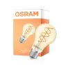 Osram Vintage 1906 LED Classic Slim E27 Päron Filament Guld 8W 806lm - 922 Extra Varm Vit | Bästa Färgåtergivning - Dimbar - Ersättare 60W