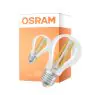 Osram Classic LED E27 Päron Filament Klar 2.2W 470lm Ultra Efficiency - 840 Kallvit | Ersättare 40W
