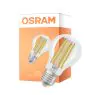 Osram Classic LED E27 Päron Filament Klar 7.2W 1521lm Ultra Efficiency - 840 Kallvit | Ersättare 100W