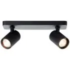 Brilliant Marty Taklampa Aluminium Sandig Svart 10W 700lm - 830 Varm Vit | Inkl. 2x GU10