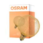 Osram Decor Spiral E27 Globe Filament Guld 3.5W 170lm - 818 Extra Varm Vit | Dimbar - Ersättare 15W