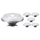 Flerpack 6x Philips MASTER LED Spot G53 AR111 14.8W 950lm 45D - 940 Kallvit | Bästa Färgåtergivning - Dimbar - Ersättare 75W
