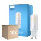 Flerpack 10x Philips CorePro LED Capsule G9 Matt 2.7W 300lm - 827 Extra Varm Vit | Dimbar - Ersättare 25W
