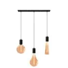 Calex XXL Royal Guld Komplett set - Including 3 XXL Lampas + Cordset Rektangulär bas