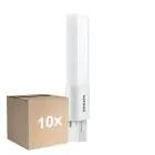 Flerpack 10x Philips CorePro PL-S LED 3.5W - 830 Varm Vit | 2-Stift - Ersättare 7W