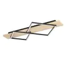 Eglo Taklampa Boyal Trä Svart, Brun 13W 1750lm - 830 Varm Vit
